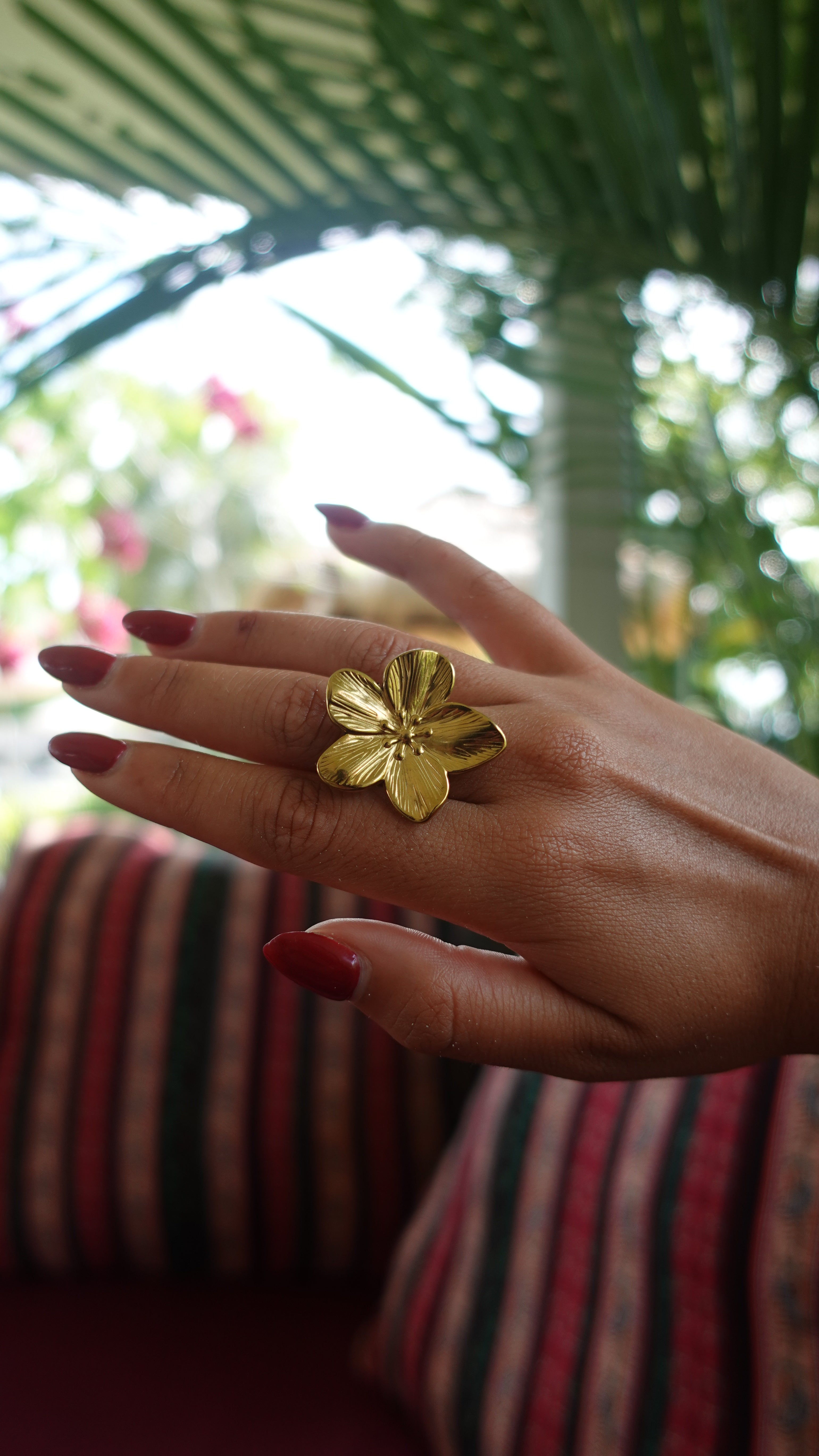 Anillo de flores