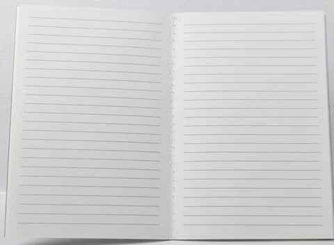 Lined notebook
